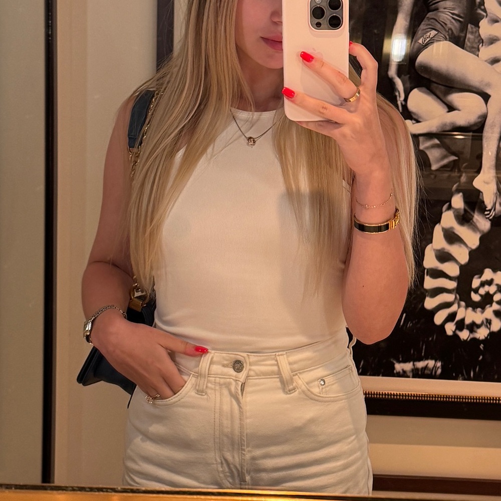 White Tank Top - Picture 5 of 5